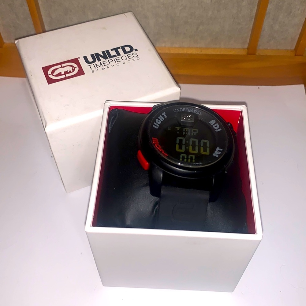 * ECKO UNLTD Timepieces: Brand New ECKO UNLTD watch by Marc Ecko Black